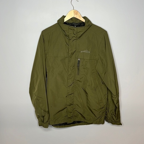 EDDIE BAUER GREEN PERFORMANCE LIGHTWEIGHT JACKET SMALL - Picture 3 of 7